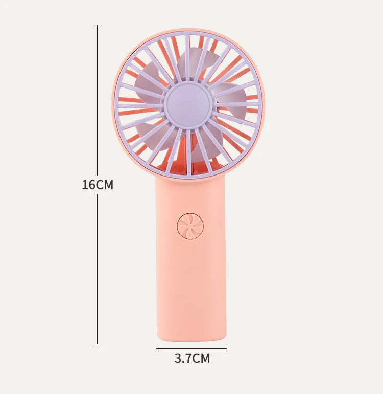 Handheld Powerful Small Personal Portable Adjustable USB Rechargeable Mini Fan