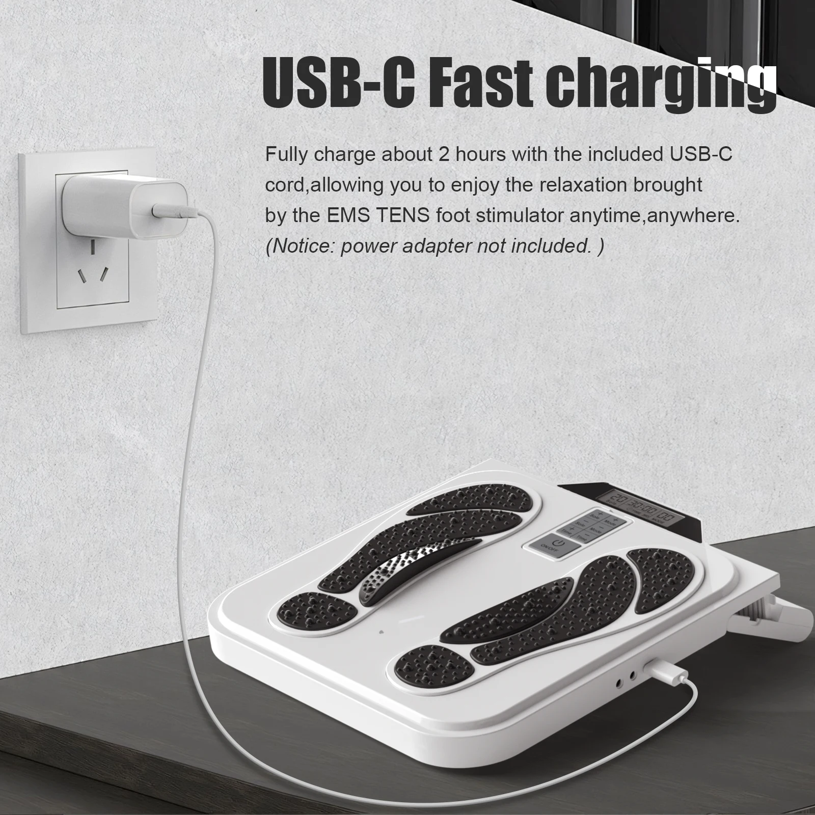 Micro-current Pulse Calf Massager Automatic Foot Massage Mat Relaxes Muscles Relieves Pain Slim Legs foot pain relief massager