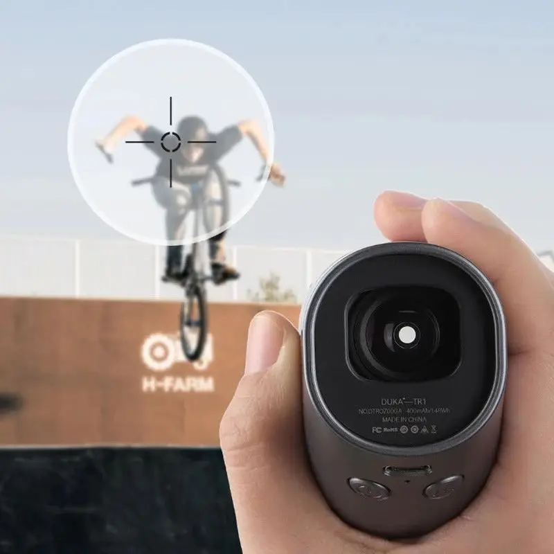 Xiaomi mijia Duka TR1 LCD Screen Sightseeing Telescope Rangefinder 1200M Laser Distance Meter Measuring Tools Duka Rangefinder