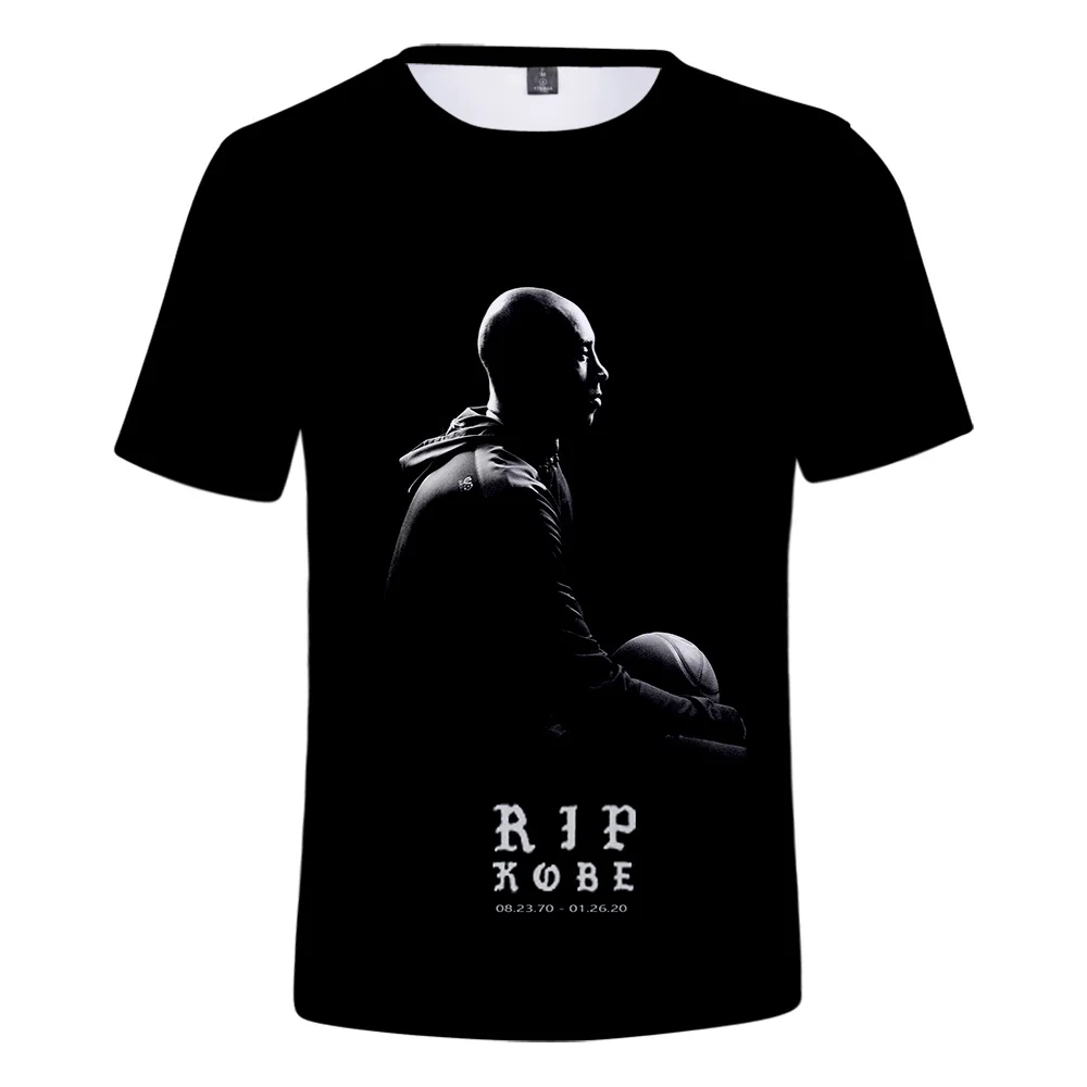 Hip Pop 3D Print Casual Short Sleeve T-shirt for Men Wholesale Hot Sale New Design Memorial Round Neck T-Shirt