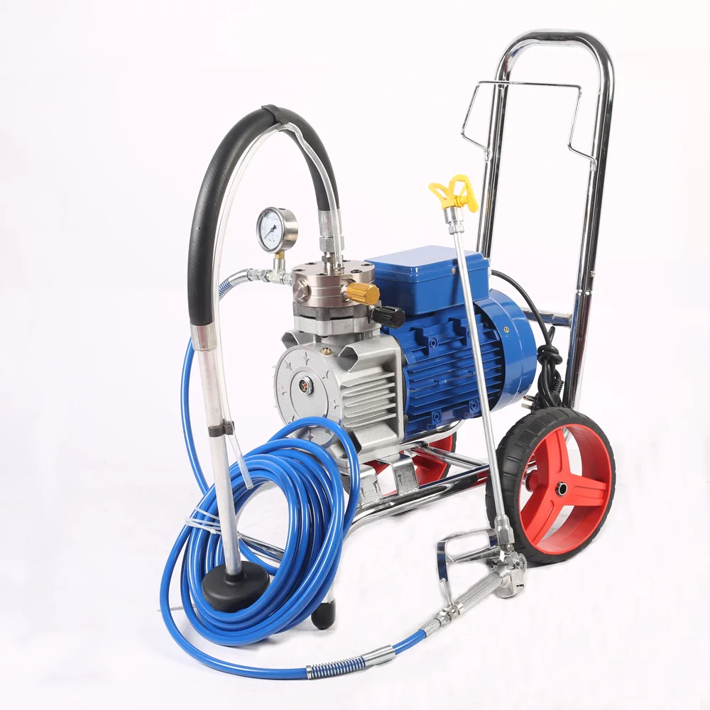 Applicable the wall metal surface painting projects electric airless paint sprayer machine