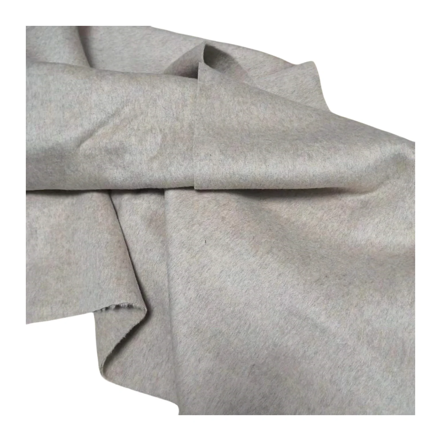 wool fabric melange camel  double-faced top dyed warm heavy coats for men women boys girls jackets in cold winter collection