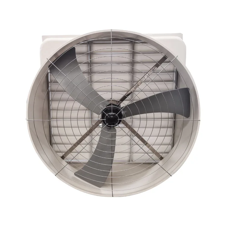 QiluRunte New Product 1460 Model 50 Inch Direct Drive  Shutter Cone Fan Greenhouse Ventitation Exhaust Fan
