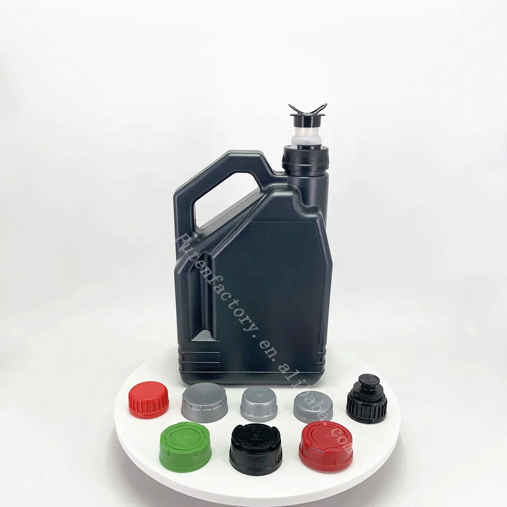 Futen engine oil plastic lid manufacturer wholesale 1L 4L lubricating oil bottle flex spout lid 42mm oil spouts caps