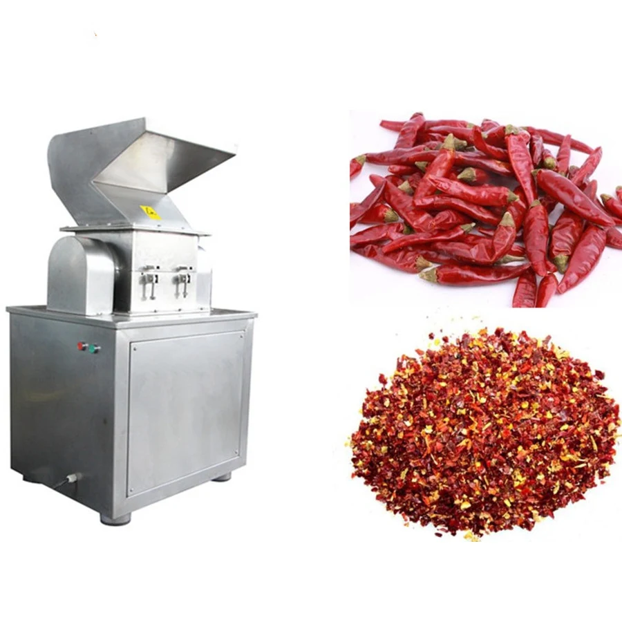 YDCS-300 stainless steel pepper flakes coarse crushing machine  dry food crusher