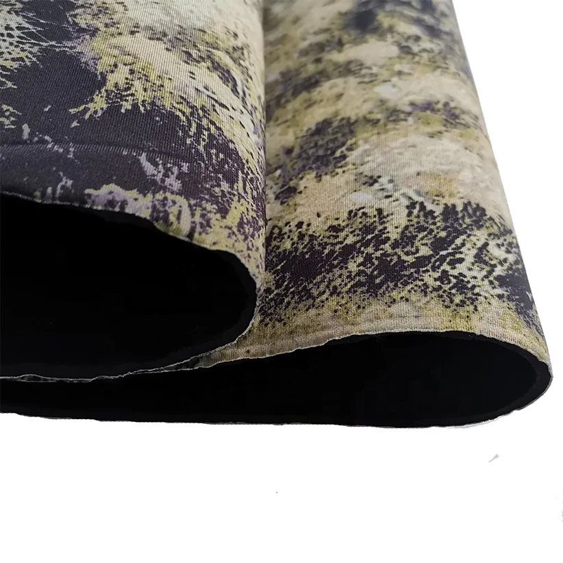 Custom 2mm 3MM Multi Printed Colors Sublimation Waterproof Camouflage Printed Neoprene Fabric