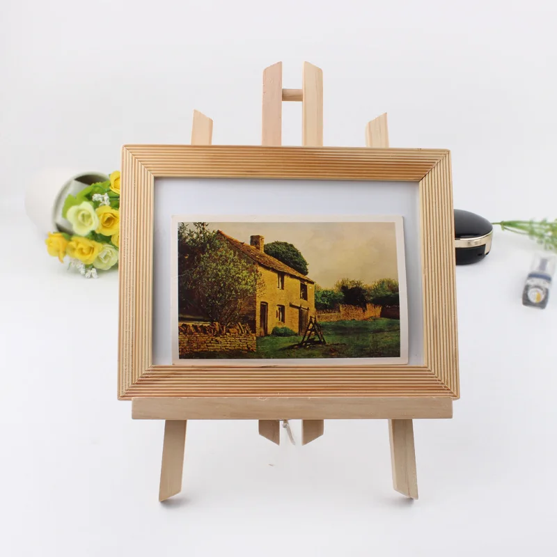 Artecho portable 30cm artist Easel foldable Wooden Painting Easel small Pine wood art easel