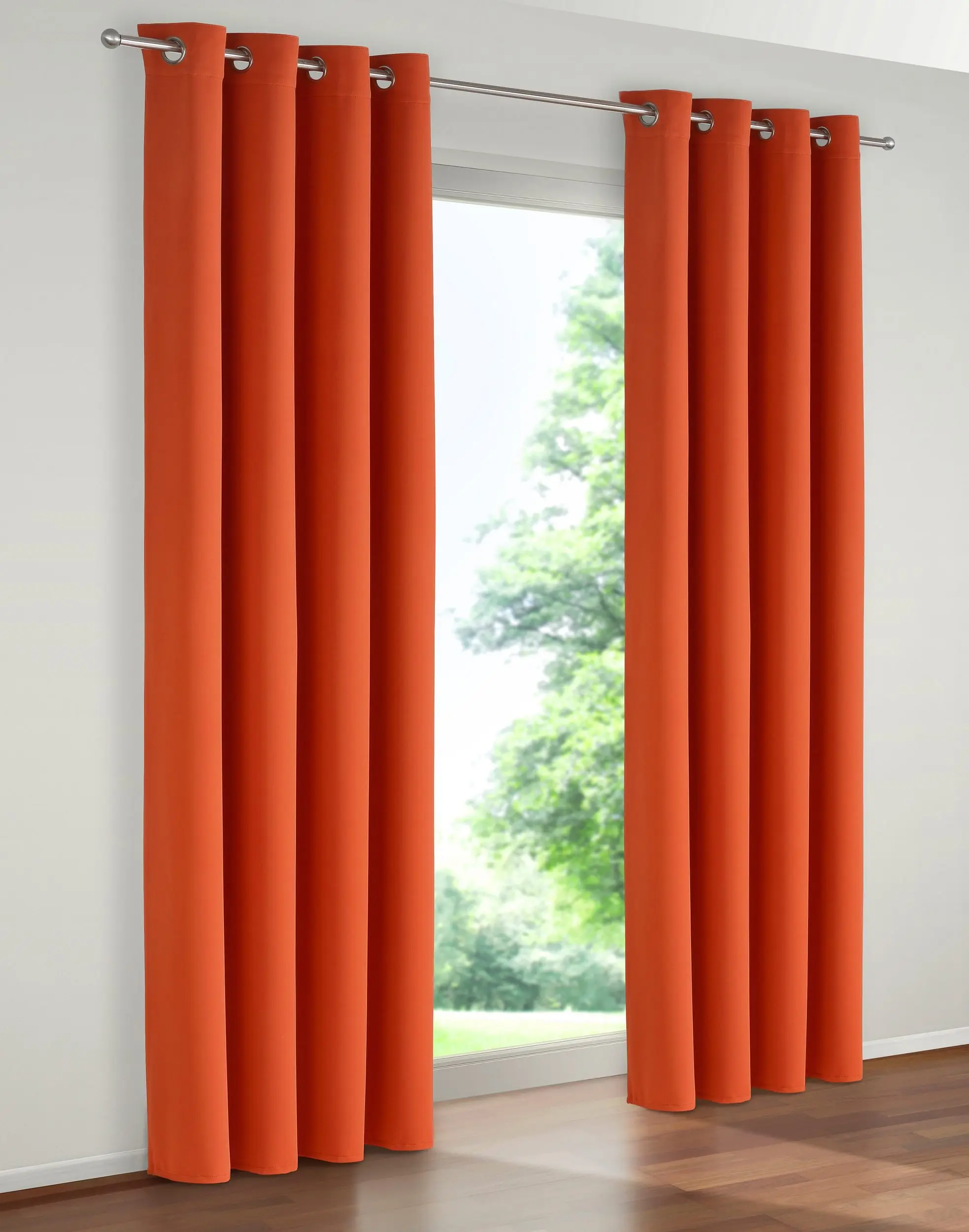 wholesale ready made valance office 100% polyester Printing  blackout window curtains