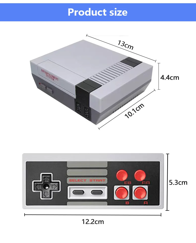 Dropshipping Mini Console Built-in 620 Classic Games Retro 8 bit Tv Handheld Game Player Family Video Game Console .jpg