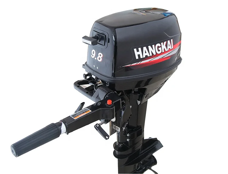 New HANGKAI 9.8hp 2 Stroke 2 Cylinders Petrol Outboard Engine Boat Motors for Sale