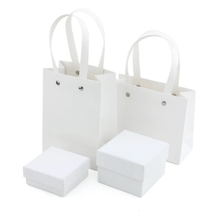 Manufacture Elegant Paper Bag Bolsas De Compra Para Joyas Joyeria Boutique Papel