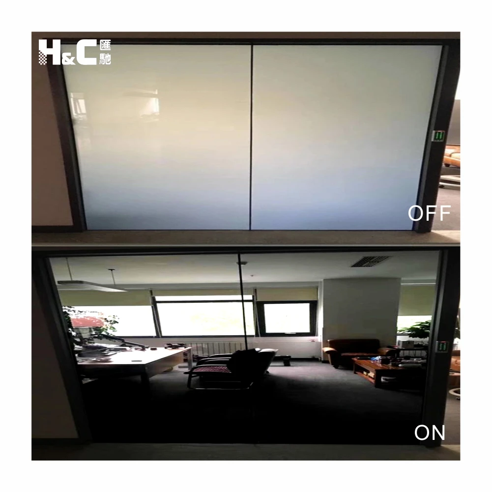 factory whousale building electronic glass pdlc switchable smart film