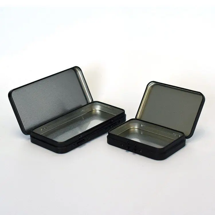 Customizable Child-Resistant Tins Boxes In Pocket Size CR Hinged Style & Packaging Solutions From A Trusted Partner