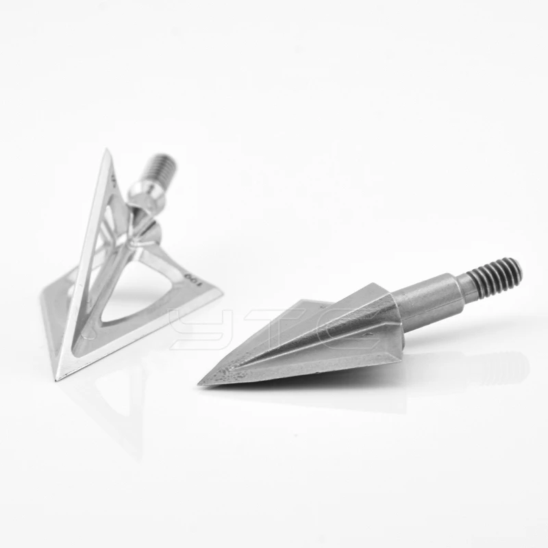 Custom Hunting  Arrow Grain Stainless Steel Arrow Head Powder Metallurgy Arrow Accessories