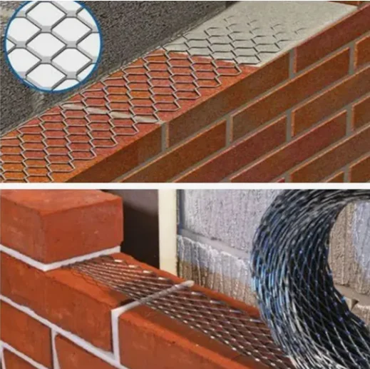 Сетка армирующая для кладки конструкция «треугольник» бетонных блоков
