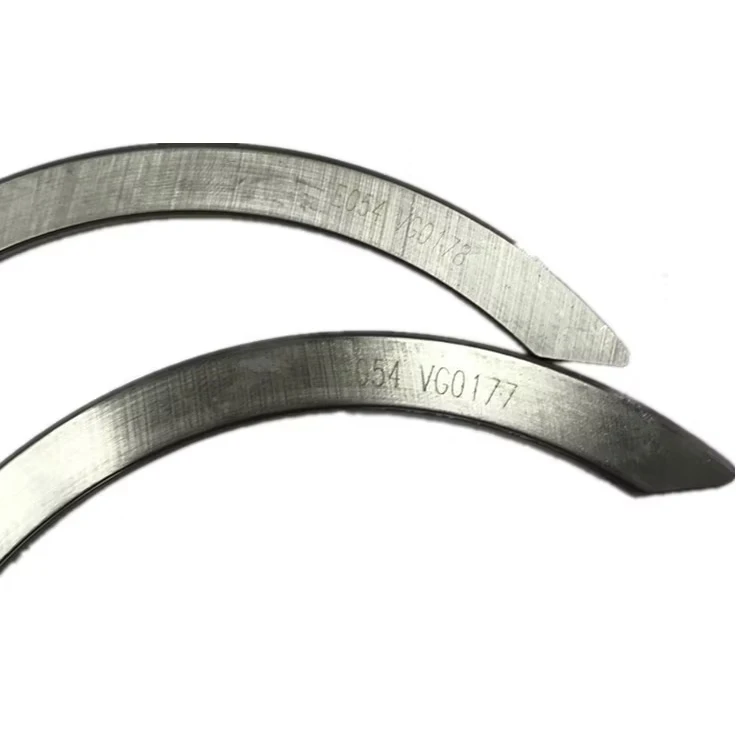 SINOTRUK HOWO 336 6x4 dump truck engine spare parts, Crankshaft Thrust Bearings VG1034010176 Thrust Plate Pads, Thrust Shoes