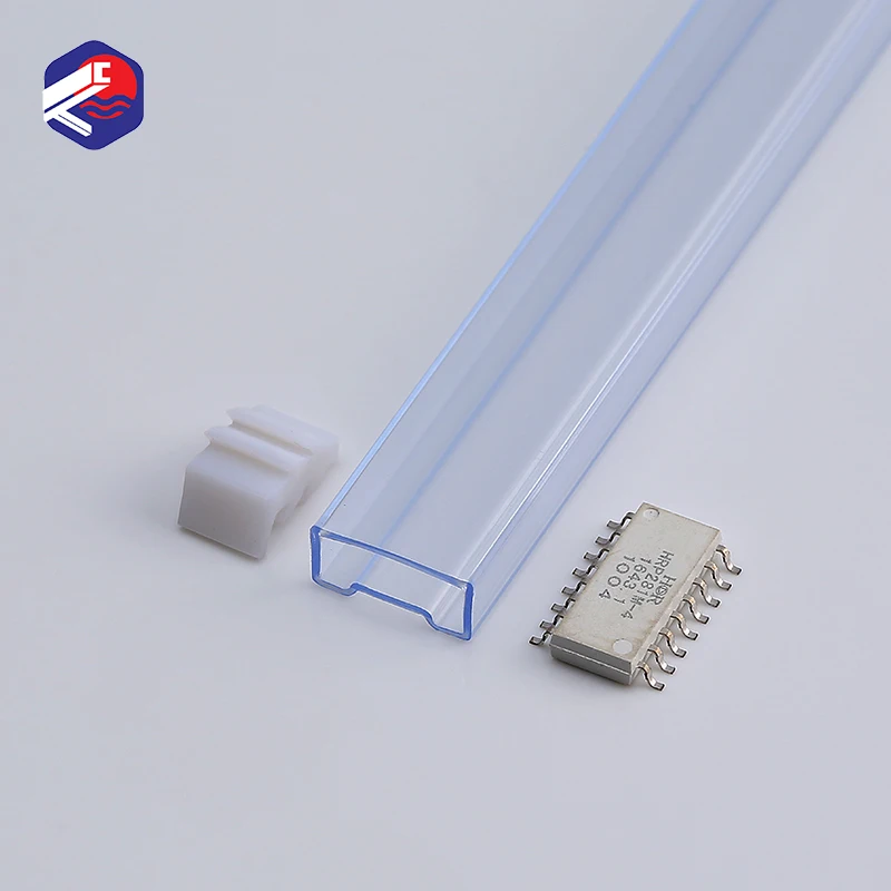 Ic Pipe Package Clear Tube Anti-static Pvc Packing Tube Clear Hard Pvc Tubing