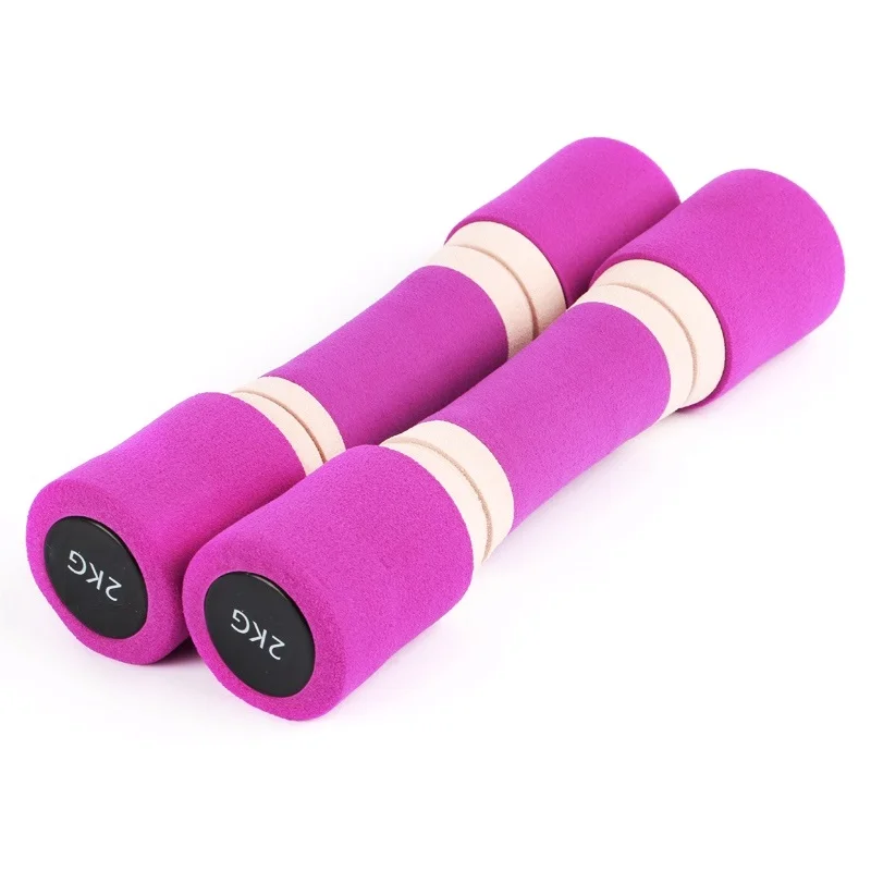1.5KG Fitness Equipment Home Sports Equipment Iron Dumbbell Foam Handle Dumbbells Set for Children Kids