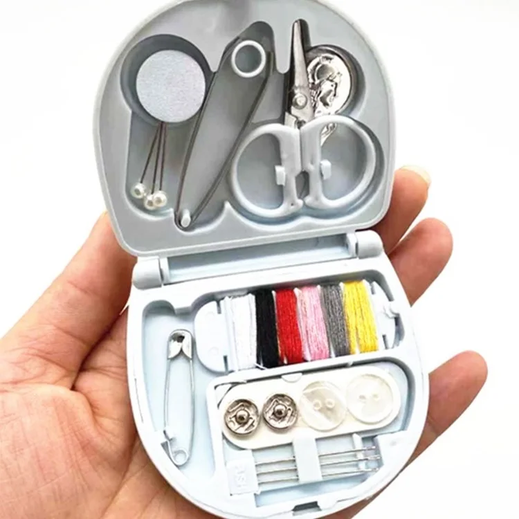 Hot Sale Mini Portable Travel Hotel Home Needle and Thread Buttons Sewing Kit