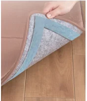 24SKUs 1mm 1.2mm 1.6mm 3.3mm Black Cushioning Effectv Anti-Roll Edge Anti-Skid Carpet Floor Mat Pad L Shape Triangle Rug Gripper