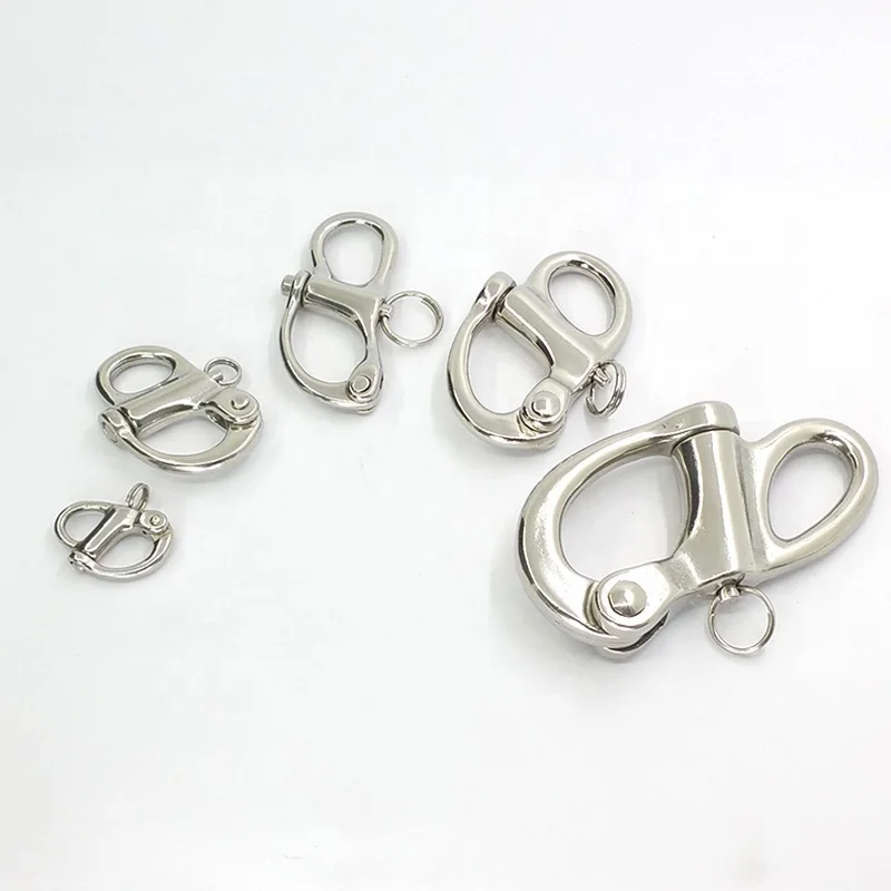 Stainless Steel Eye Ring Fixed Snap Anchor Shackle Rigging Hardware