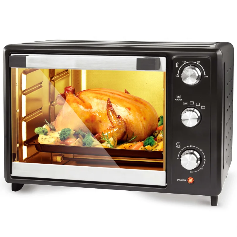 TO-25B portable desk electric stove oven horno electrico OTG multi function oven with air fryer dual basket