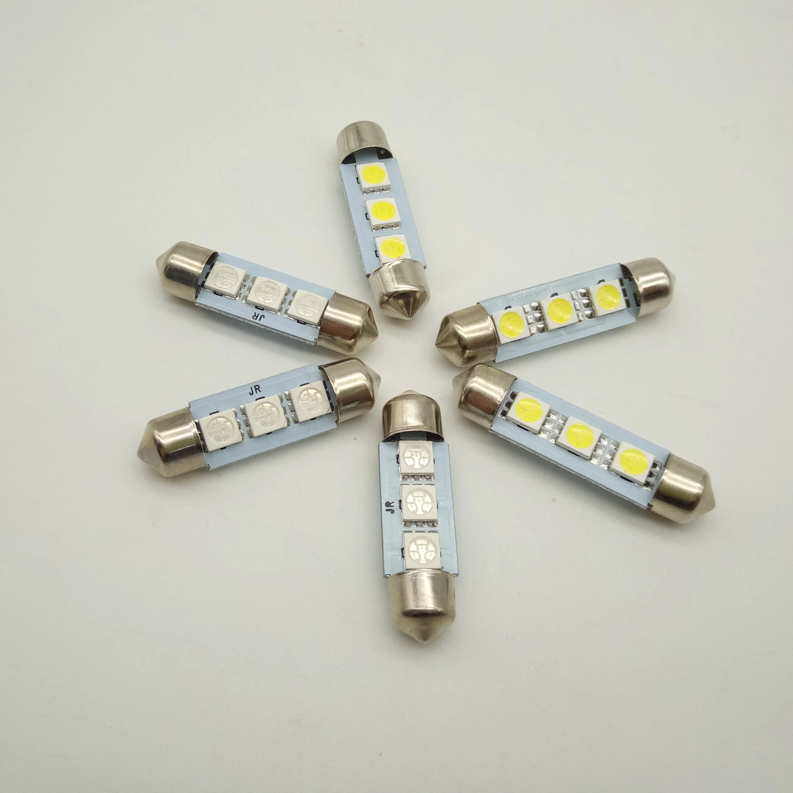 C5W Festoon 5050 3SMD 36/39/41mm Car LED Auto light 24V 12V White/blue/red/green/Yellow FT Car Interior Door Doom reading lights