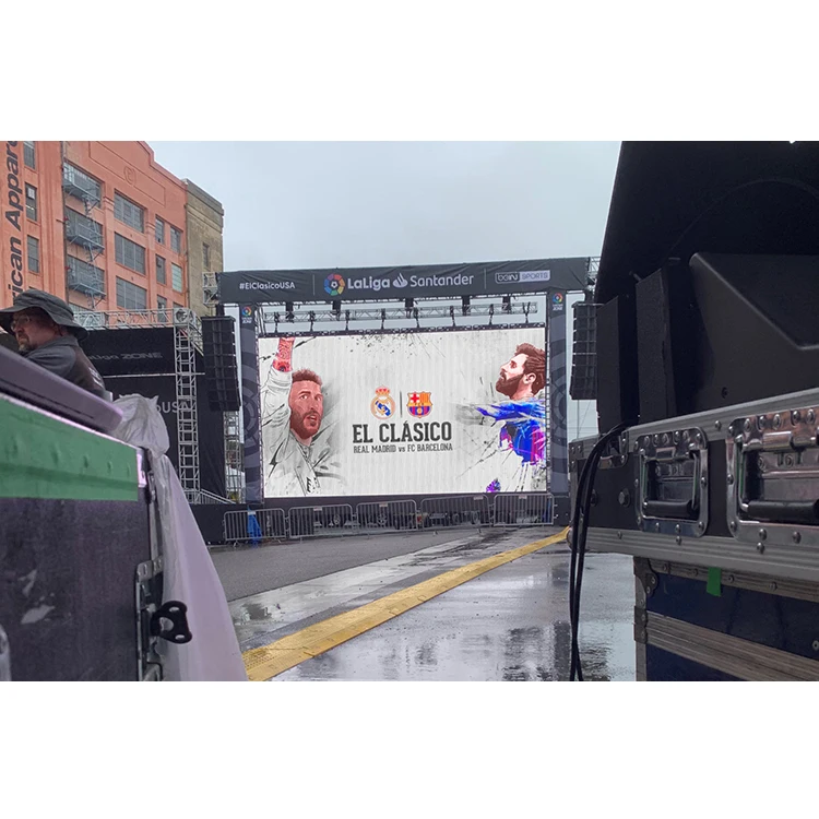 Outdoor waterproof P3.91 led screen display advertising board IP65 LED billboard Rental Led Screen Display