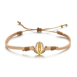 Luxury Gold Plated Charm Bracelets CZ Crystal Evil Eyes Bracelet Enamel Turkish Lucky Eye Beads Bracelet for Women