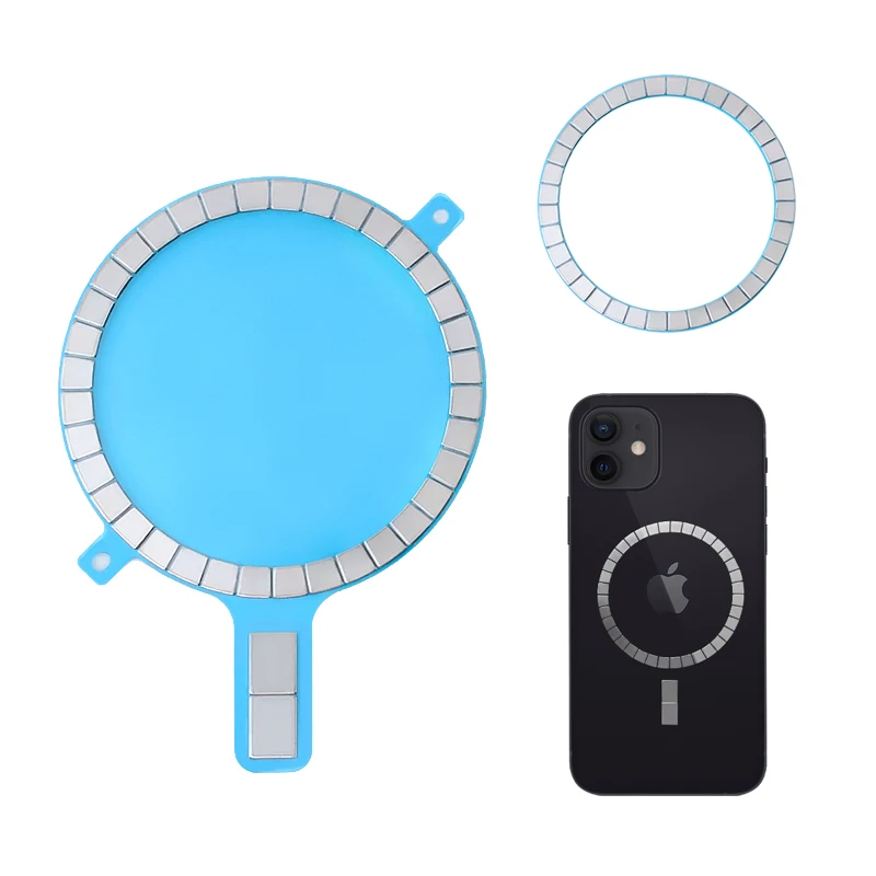 Wireless Charging Magnet For iPhone 12 Mini 12 11 Pro Max XS XR 8 Mobile Phone Case Strong Magnetic Back Cover For Magsafe