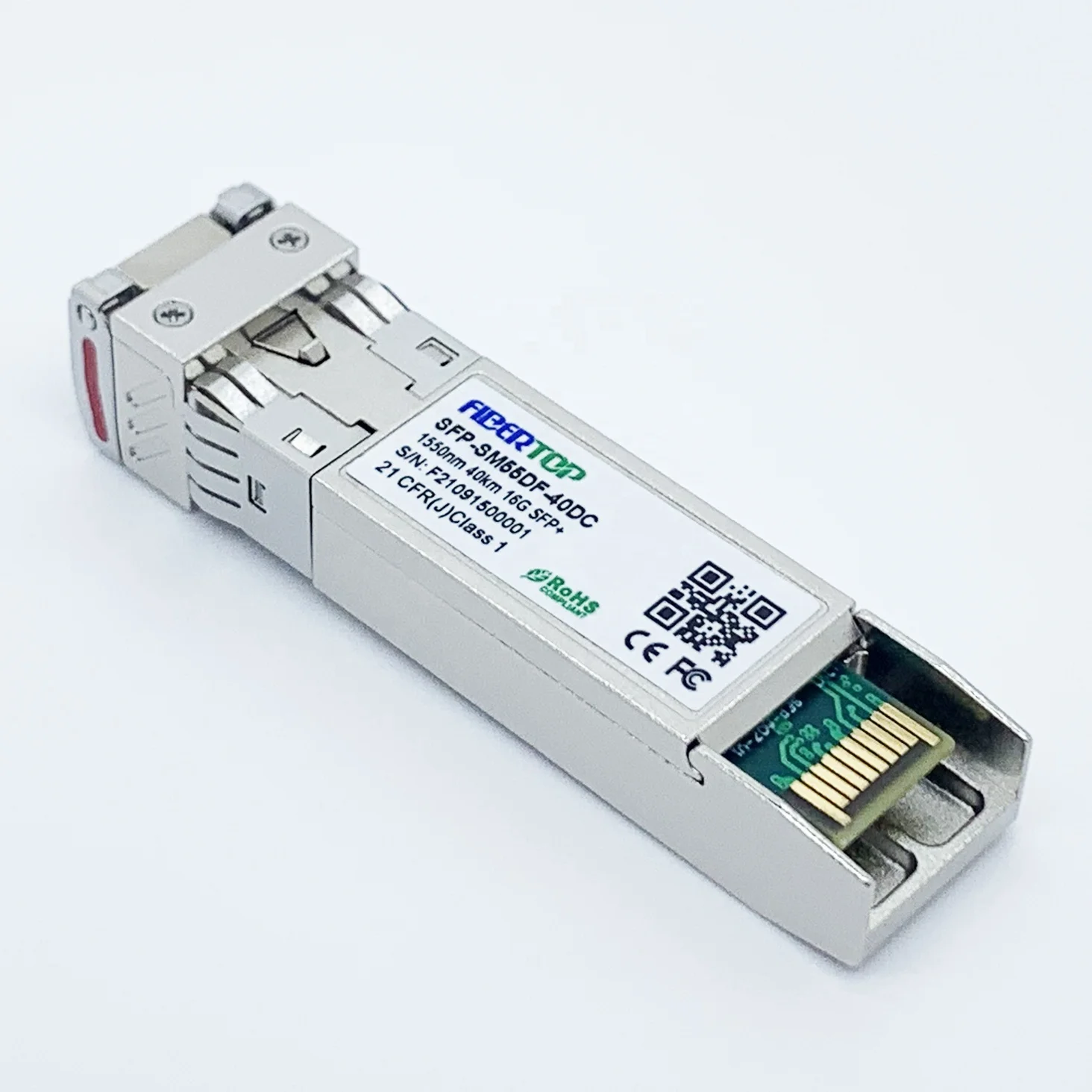 Fibertop для Bracode 57-1000262-01 XBR-000258 Совместимость 16G FC программирования в производственных условиях + ER SMF 1550nm 40 км волоконно-оптический