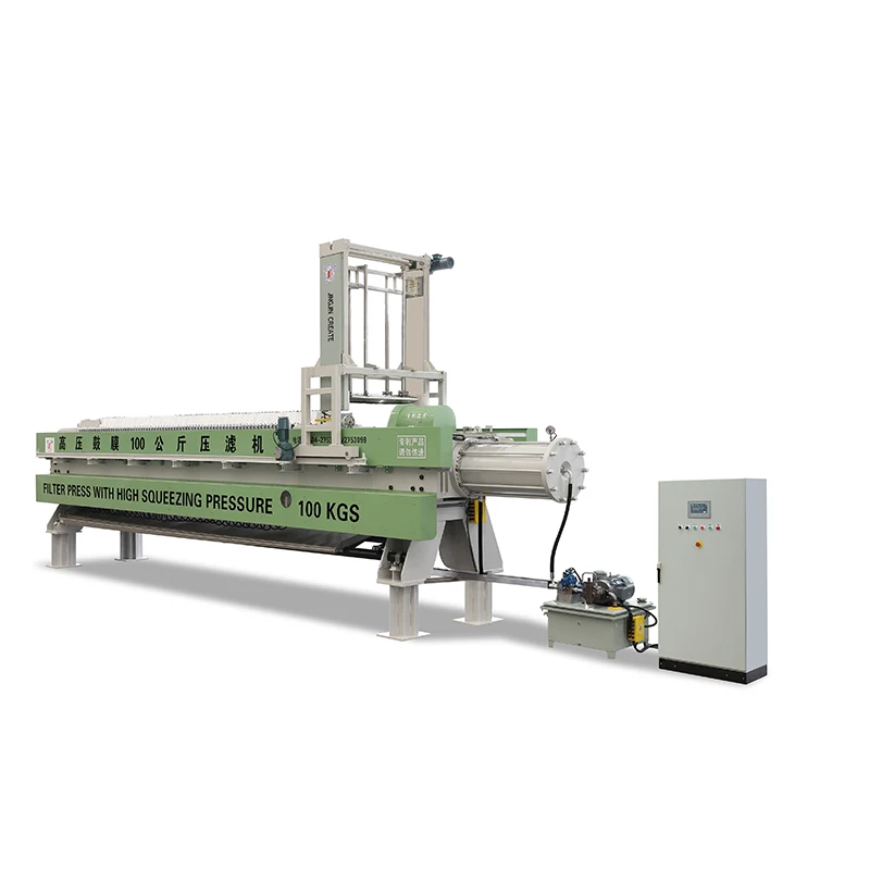 JingJin corrosion resistant belt filter press used in industrial production of river silt and mine mud