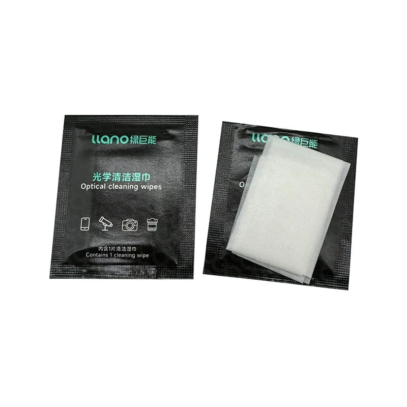 Quality Assurance Safety Standards Eco-Friendly Disposable Custom Lens Clean Wet Wipes