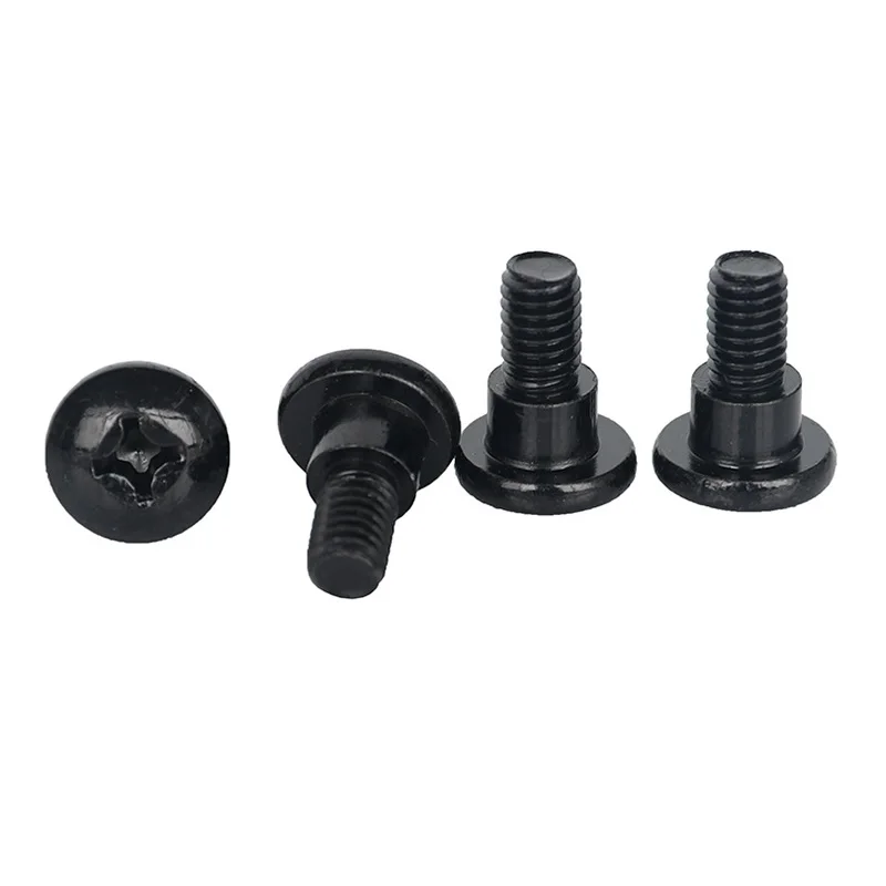Grade 8.8 10.9 12.9 Cross Recessed Pan Oval Head Screw Double Shoulder Step Hex Allen Strip Bolt Black Zinc Plated