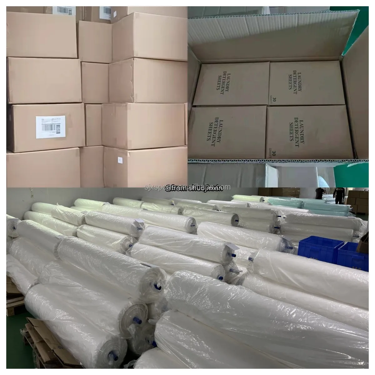 Safety No Phosphorus Laundry Detergent Sheets 100% Dissolving Concentrated laundry sheets eco friendly