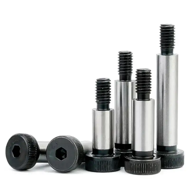 High Grade 12.9 Steel Black Hex Hexagon Socket Cap Head Shoulder Screw Shaft Roller Bearing Plug Limit Bolt