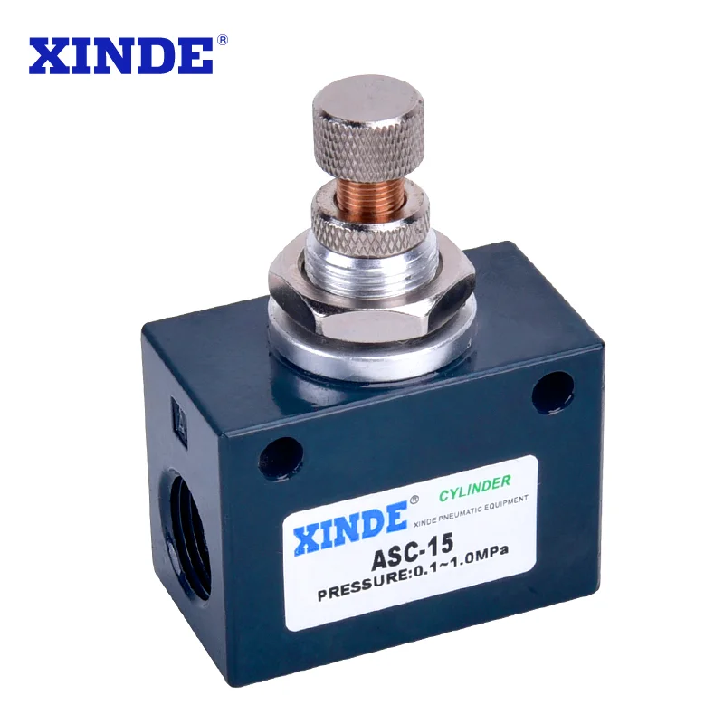 ASC Series ASC-06/08/10/15 Pneumatic one-way throttle valve Regulating valve ASC300-15