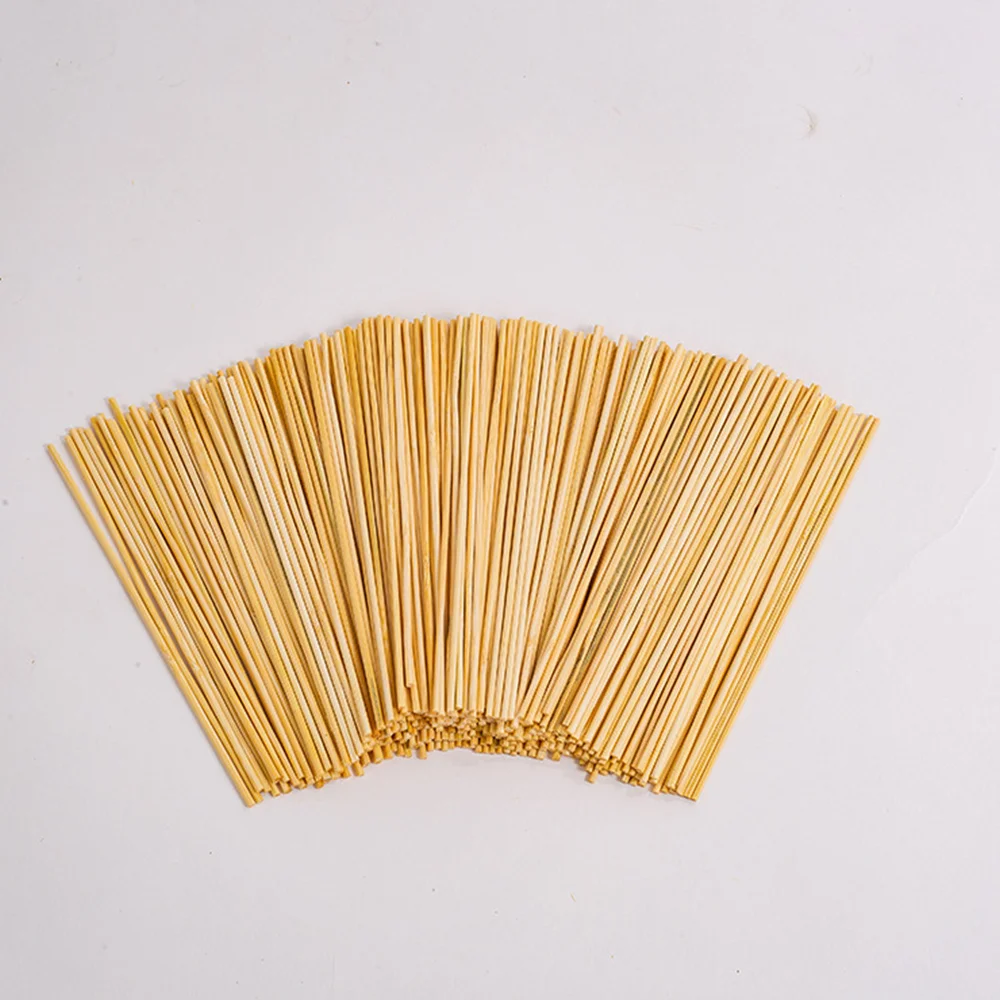 High Quality Eco Friendly Barbecue Round Disposable Skewer 2.5mm 25cm BBQ Bamboo Stick on Grill