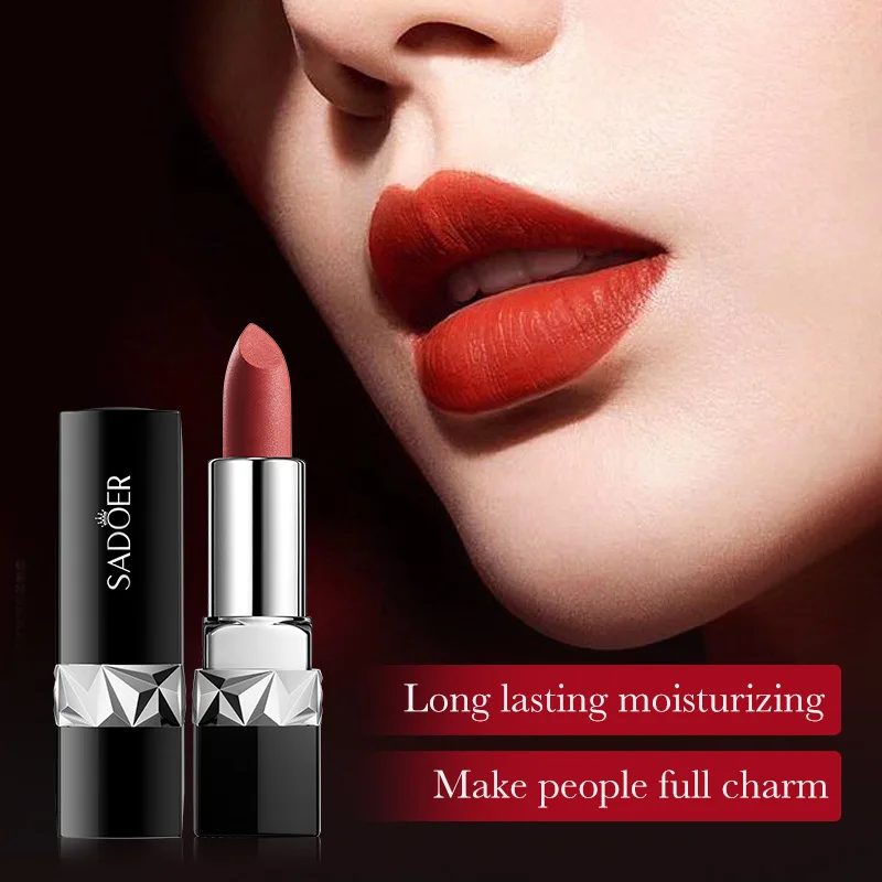 Multi Color Versatile Matte Velvet Lipstick Long-lasting Smudge-free Waterproof Lipstick For Beauty