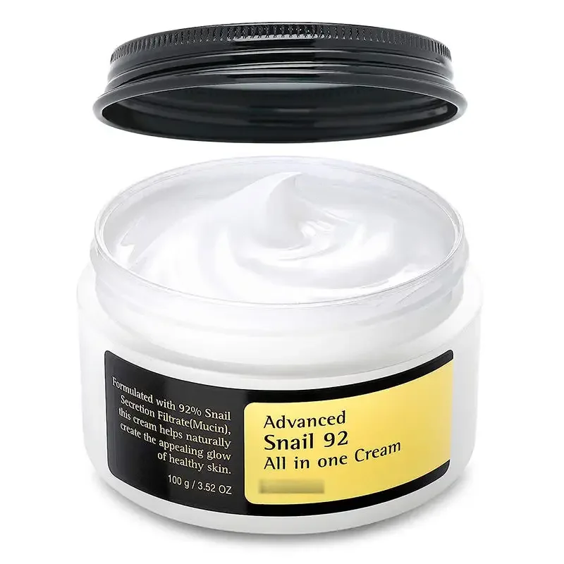 Premium Snail 92 Mucin All-In-one Cream 100ml hyaluronic Acid Anti-aging Facial Moisturizer Snail Cream