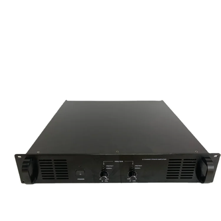 Two channel 2*350Wprofessional pa system power amplifier analog amplifier