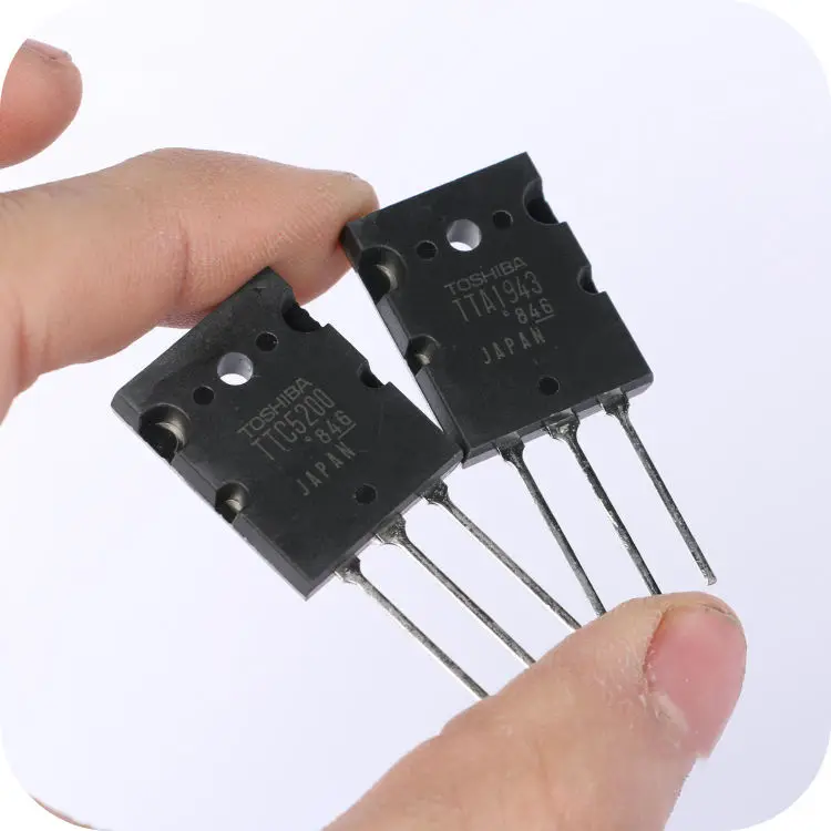 china made quality  Mosfet 2sc5200&2sa1943 PNP TO-3PL Power Amplifier