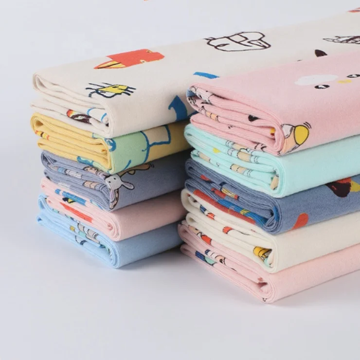 Изысканная трикотажная ткань из 100% мериносовой шерсти с цифровым принтом на заказ, детская одежда