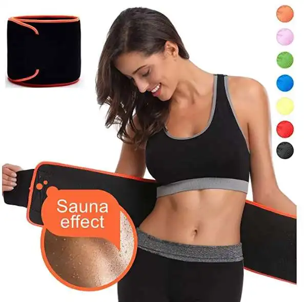 Оптовая продажа, частная торговая марка, триммер для живота, тонкий пояс для пота, триммер для талии