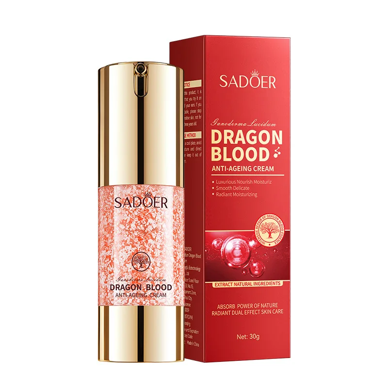 OEM ganoderma lucidum dragon blood skin care for women, face cream 0.8 usd ,anti-aging face cream 1.15 usd