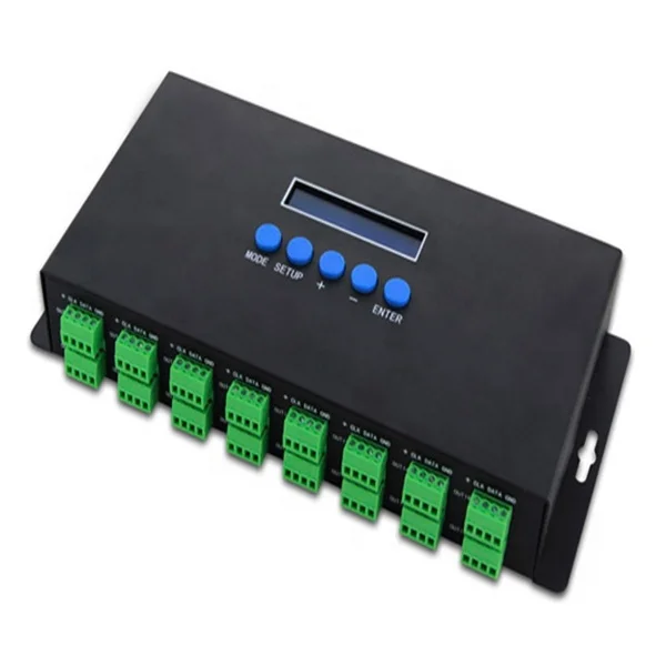 BC-216 artnet to SPI controller for rgbw led strip pixel led controller dmx rgb controller