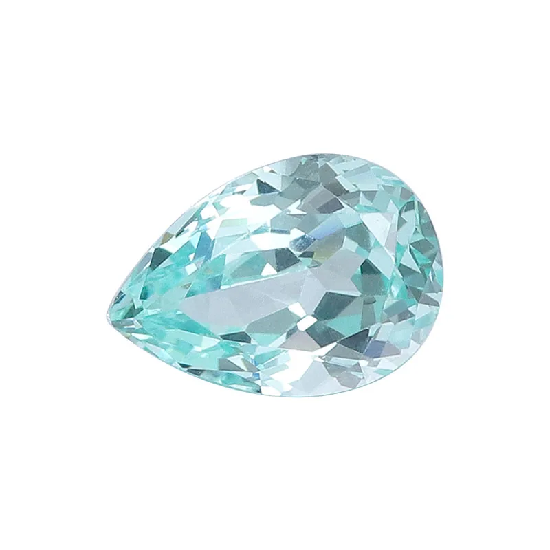 Paraiba loose stone lab grown gemstones with certificate high quality lab grown garnet in wholesale