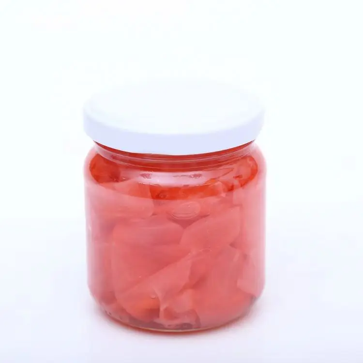 Manufacturer Cheap Price  Wholesale White/Pink Ginger Slice pickled vegetables