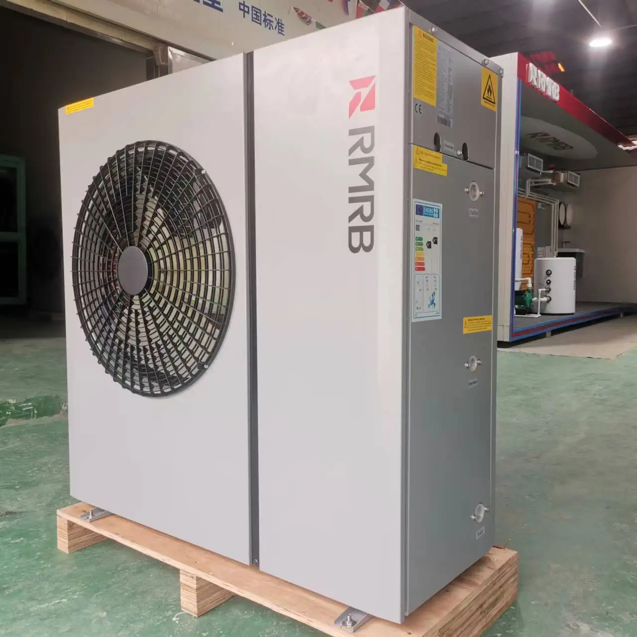 Europe 11.2kw Evi Low Temperature R32 Full DC Inverter a+++ water heating system meeting Monoblock Air Source Heat Pump