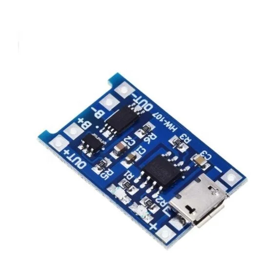 TP4056 1A  lithium battery charging board 18650 charger module with charging protection